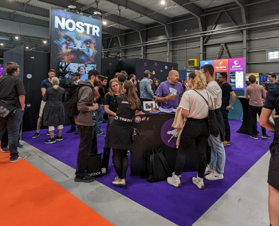 Nostr Booth at BTC Prague